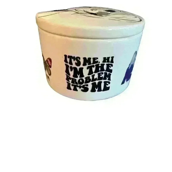 Homemade Taylor Swift Inspired Trinket Box Ceramic Glass with Lid The Eras Tour - Picture 5 of 13